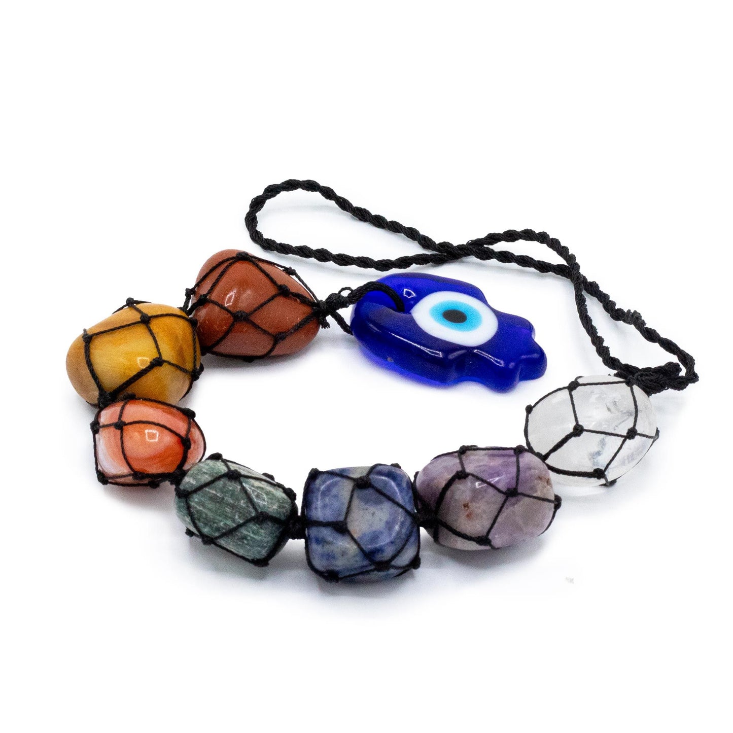 Pendentif pierre chakra — Hamsa