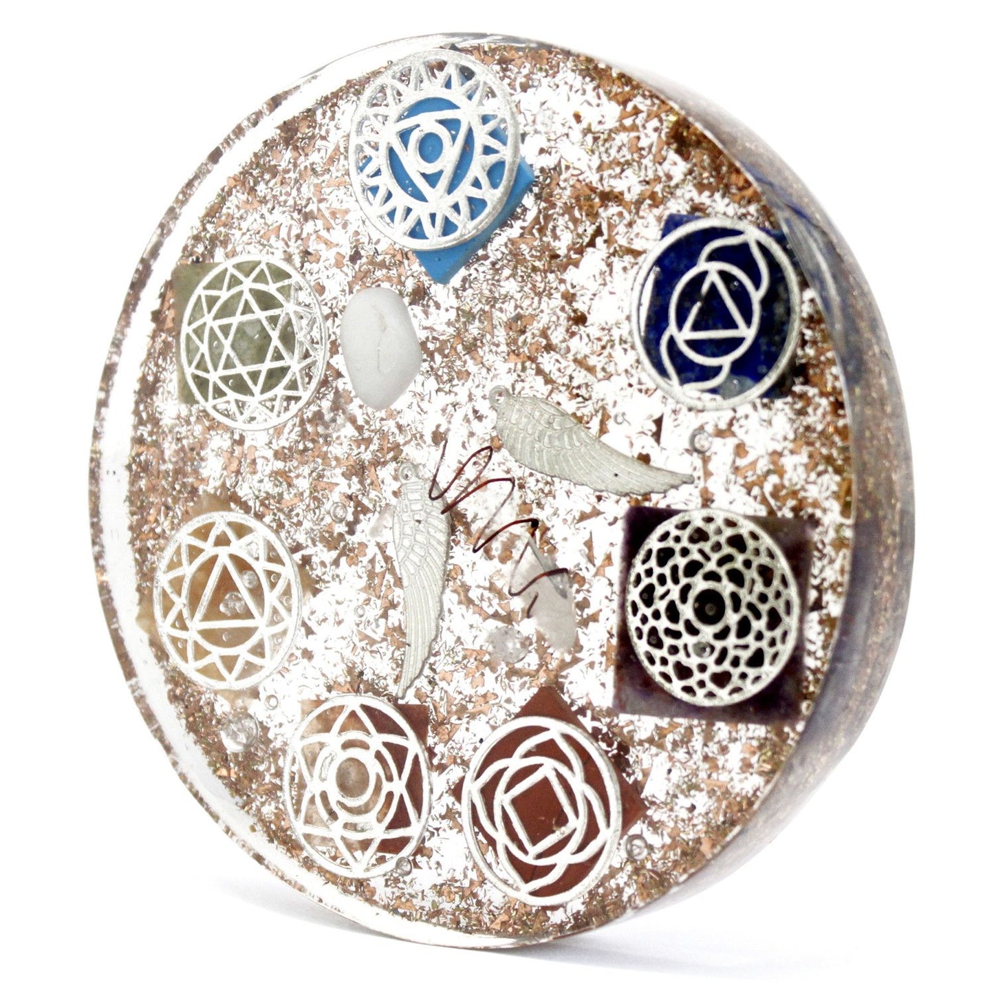 Orgonite de bureau — Ange · Grand format