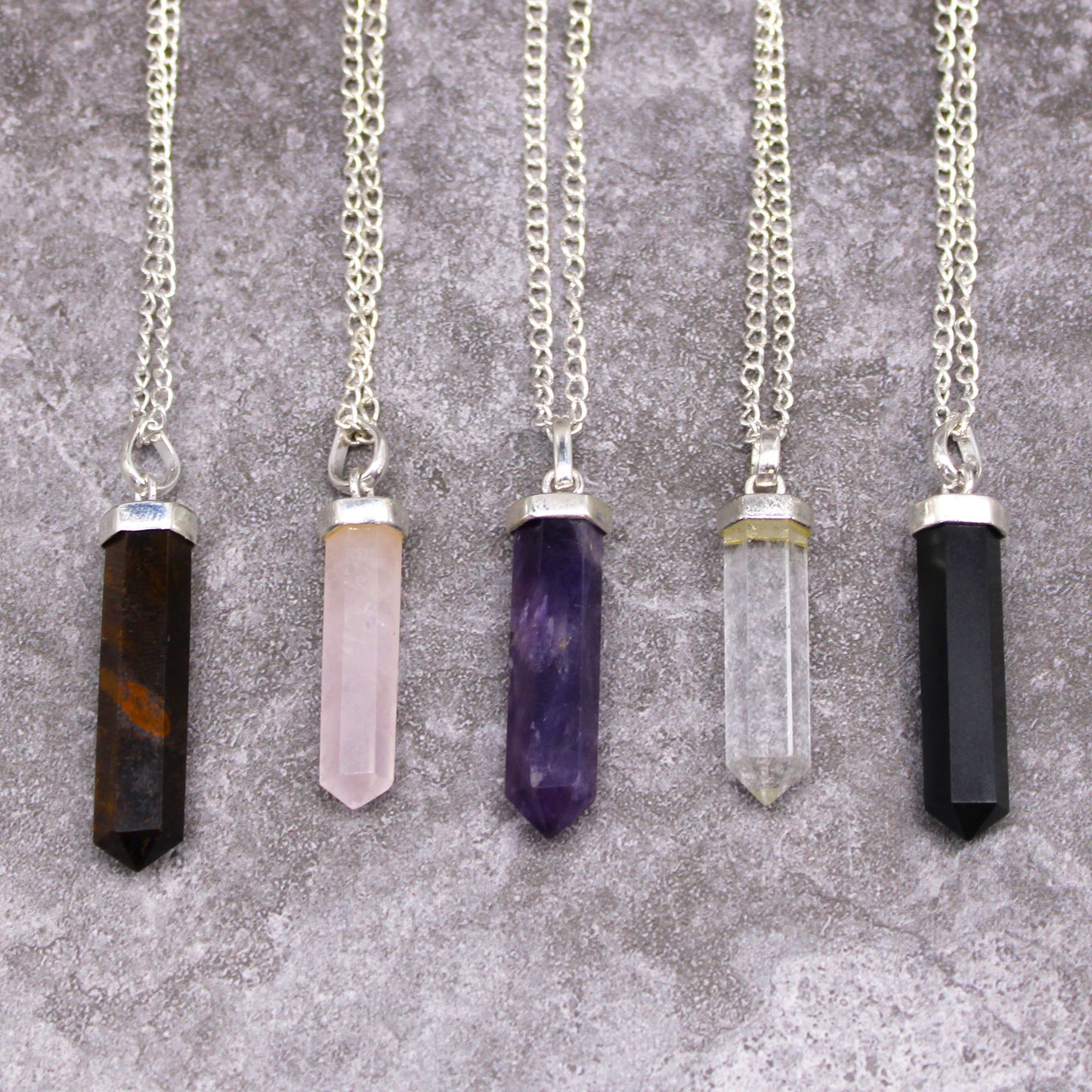 Pendentif pointe classique — Améthyste