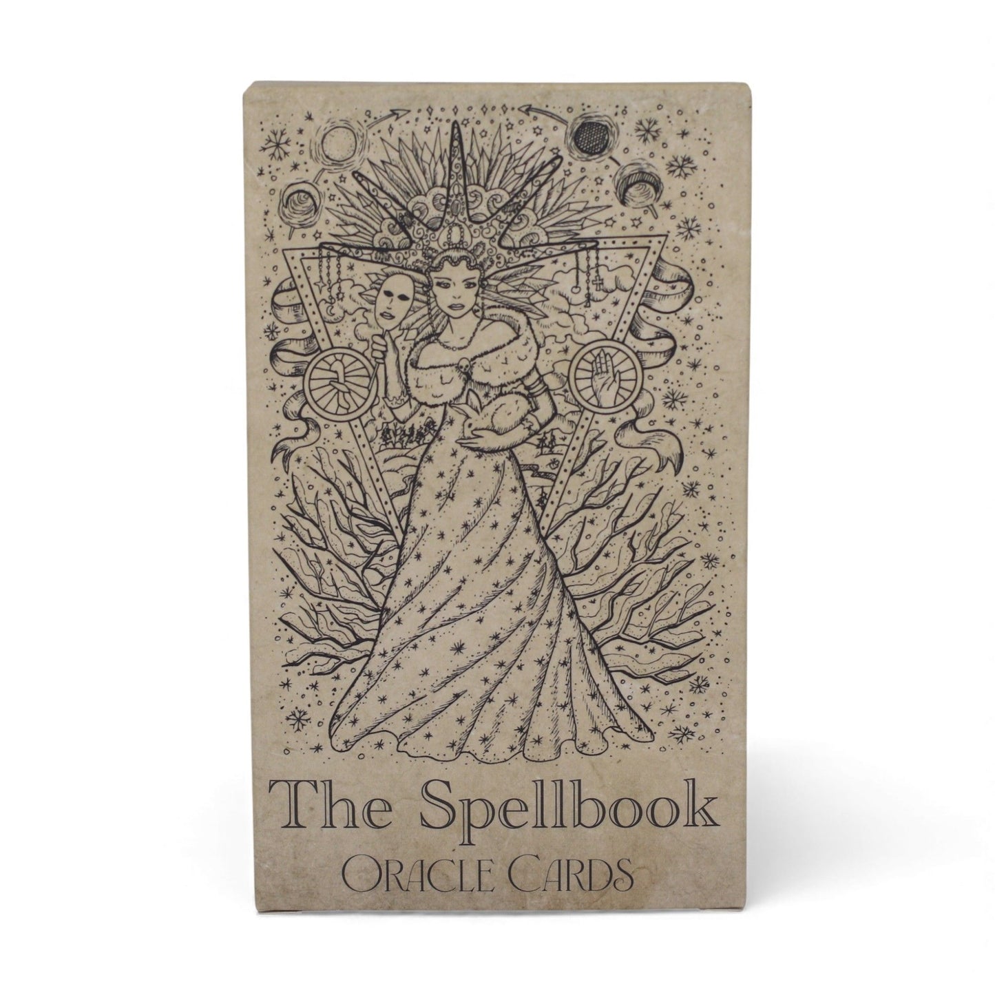 Cartes oracle du grimoire — Jeu de sorcellerie