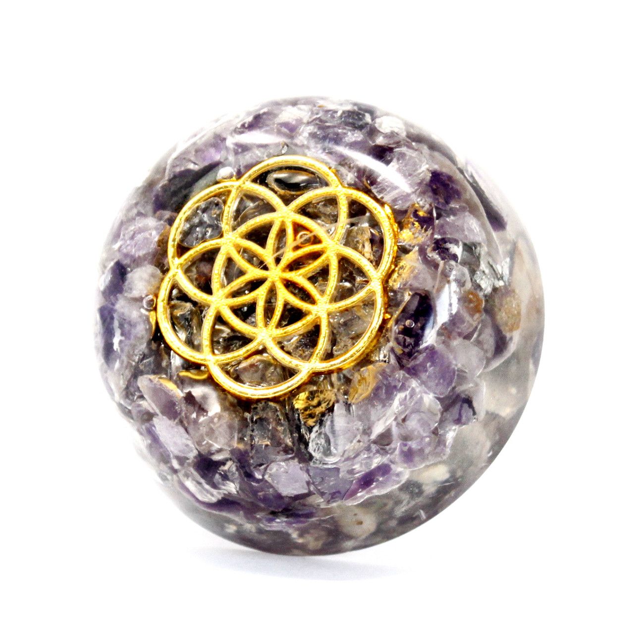 Orgonite de bureau — Améthyste