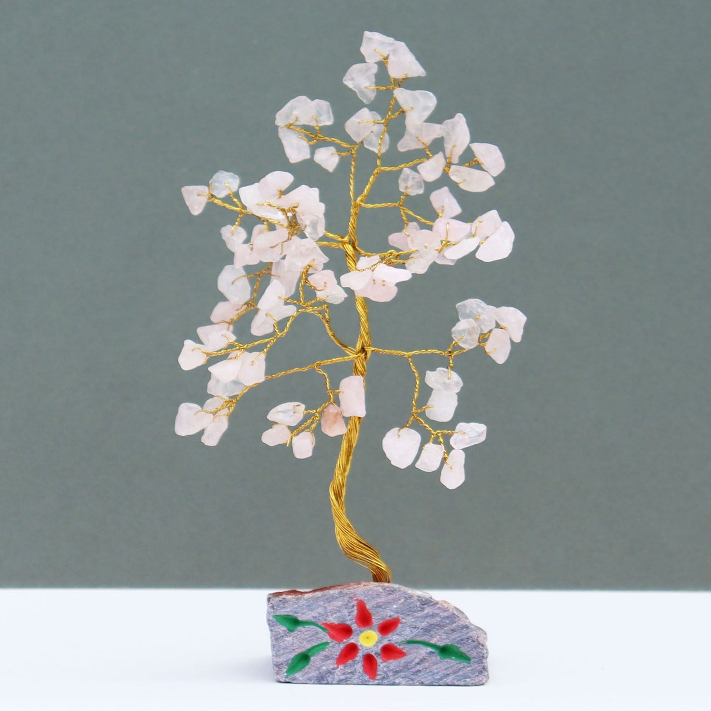 Arbre de gemmes — Quartz rose
