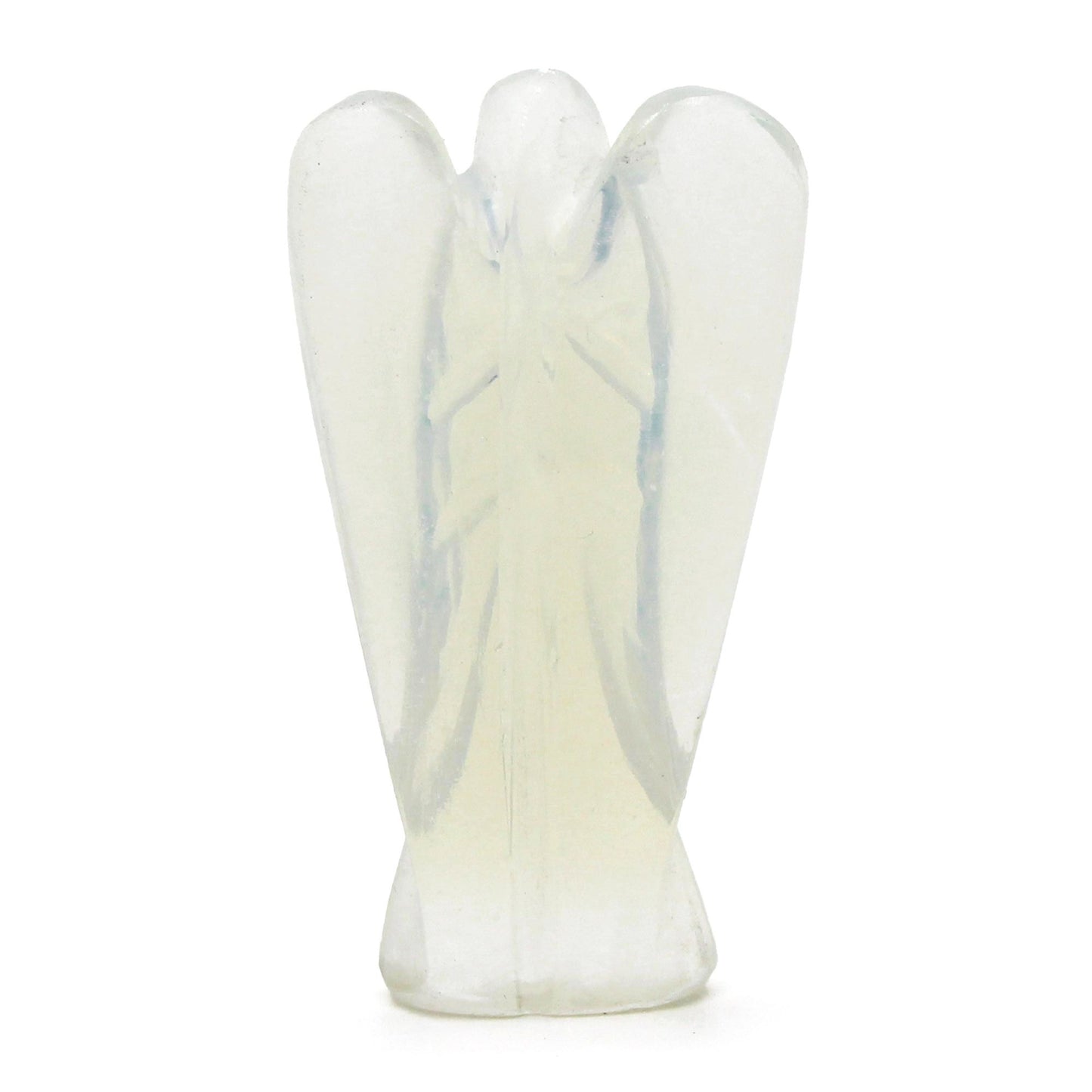 Ange sculpté main — Opalite