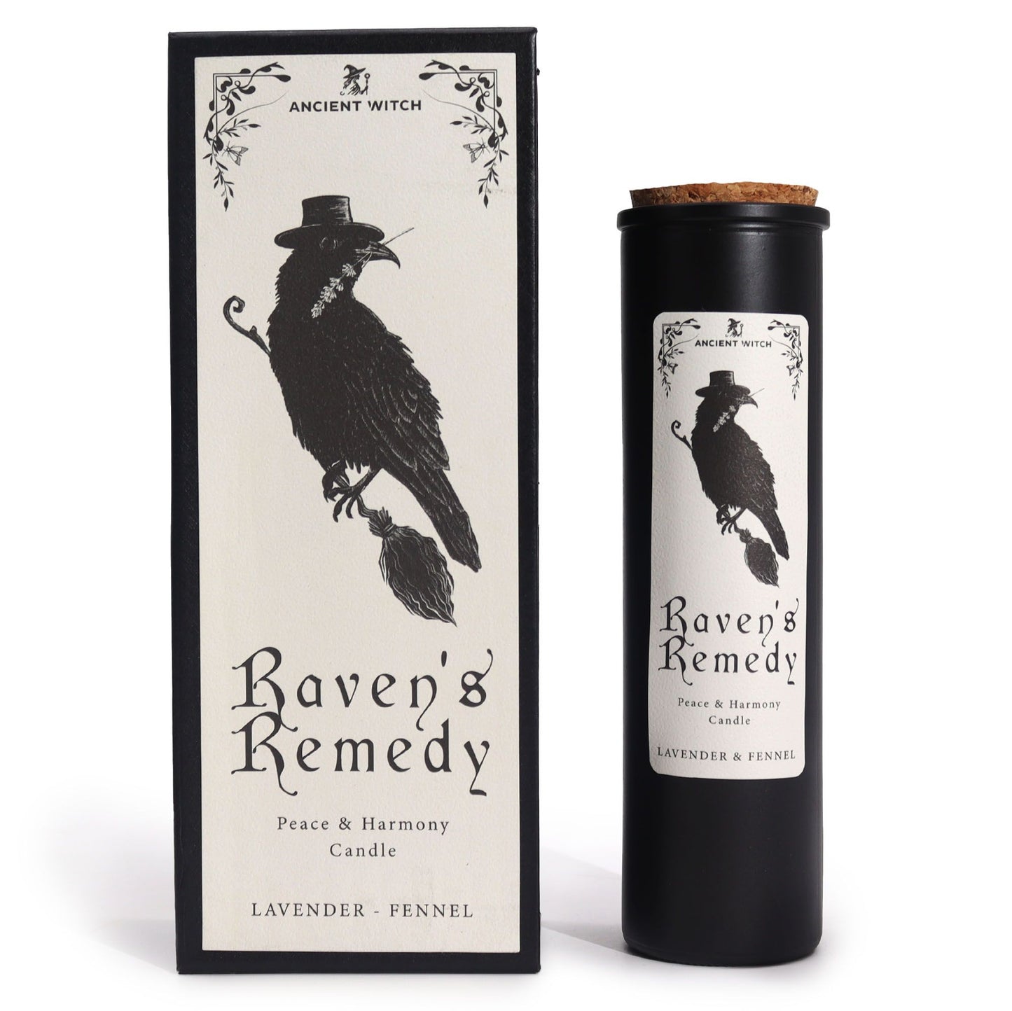 Bougies purificatrices de sorcières anciennes — Remède des corbeaux