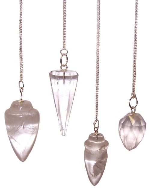 Pendule magique — Cristal de roche