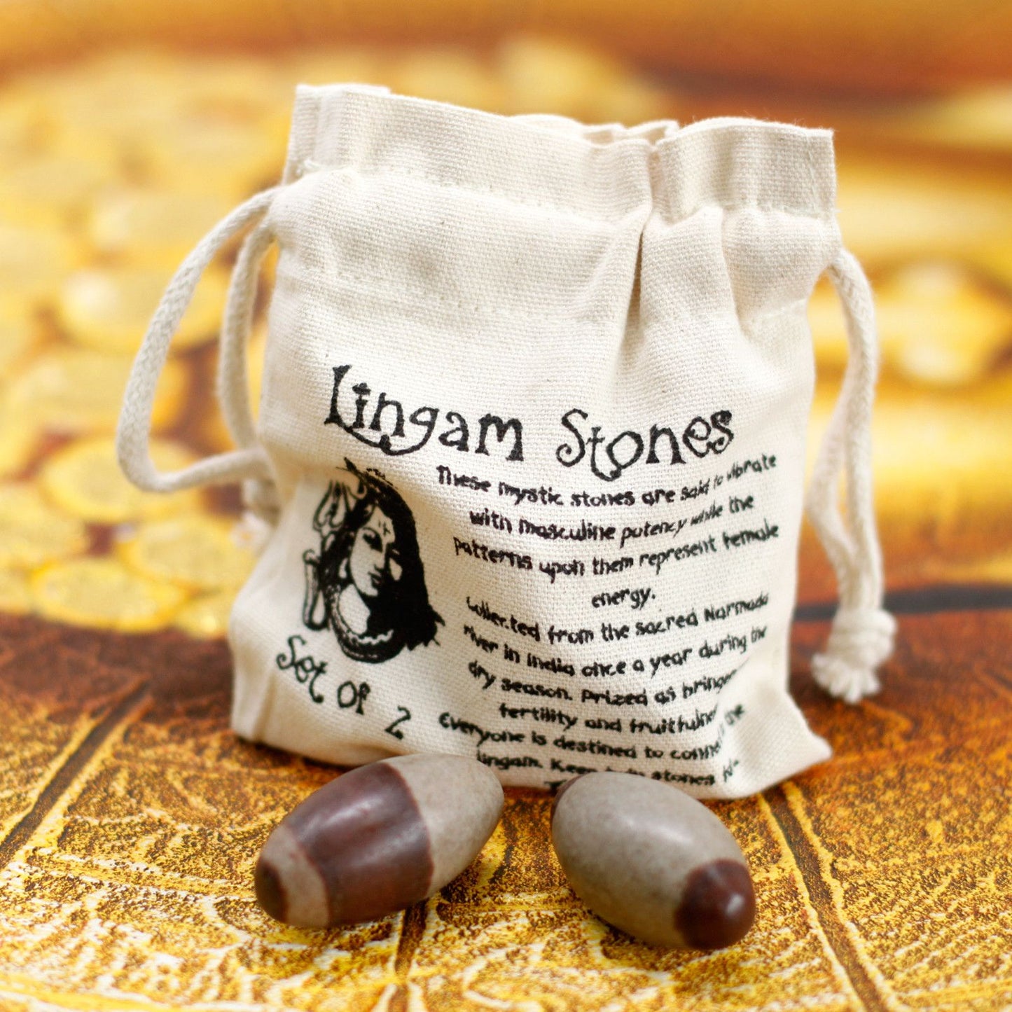 Pierre Lingam · 5 cm · Lot de 2