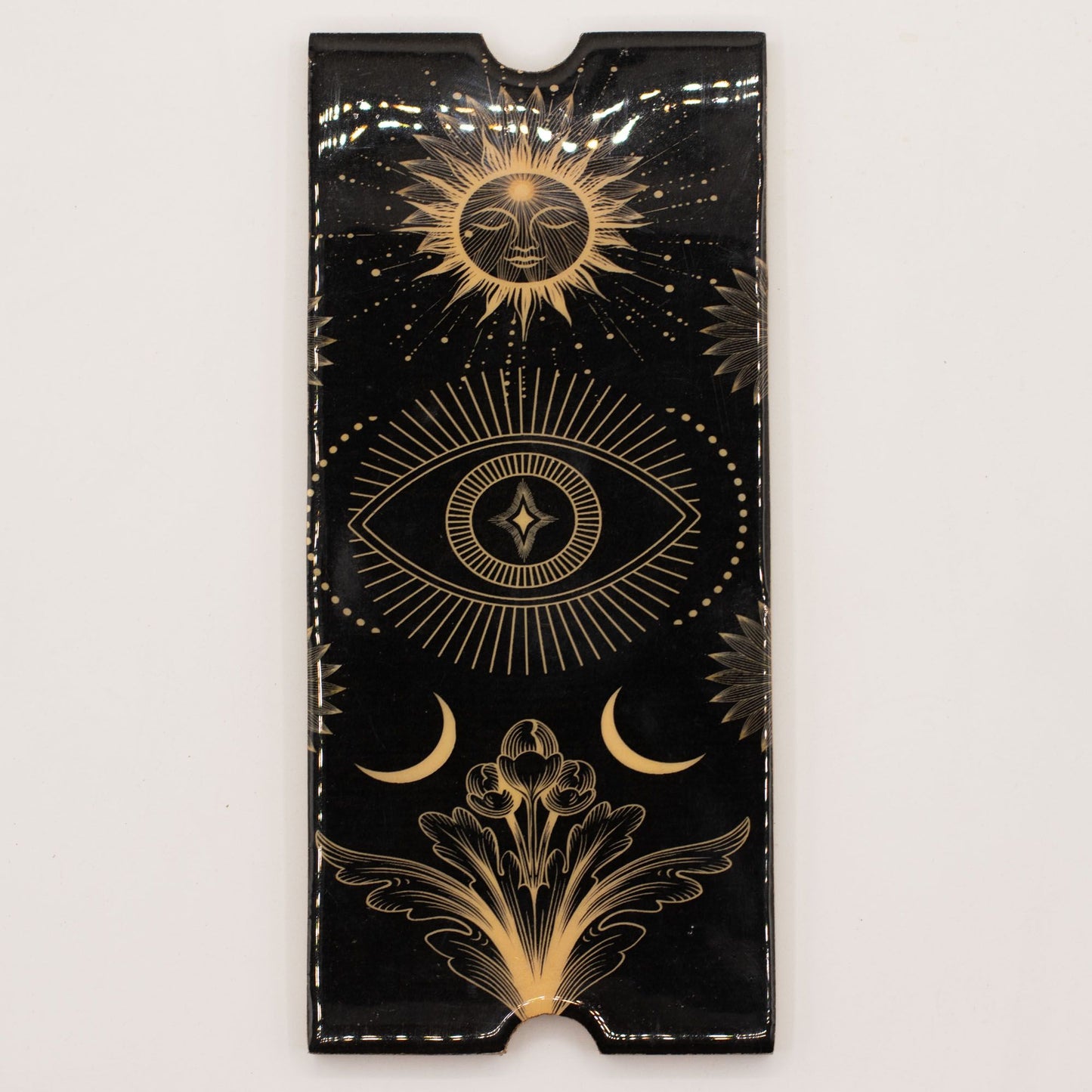 Coffret de tarot à quatre compartiments & socle pour cartes