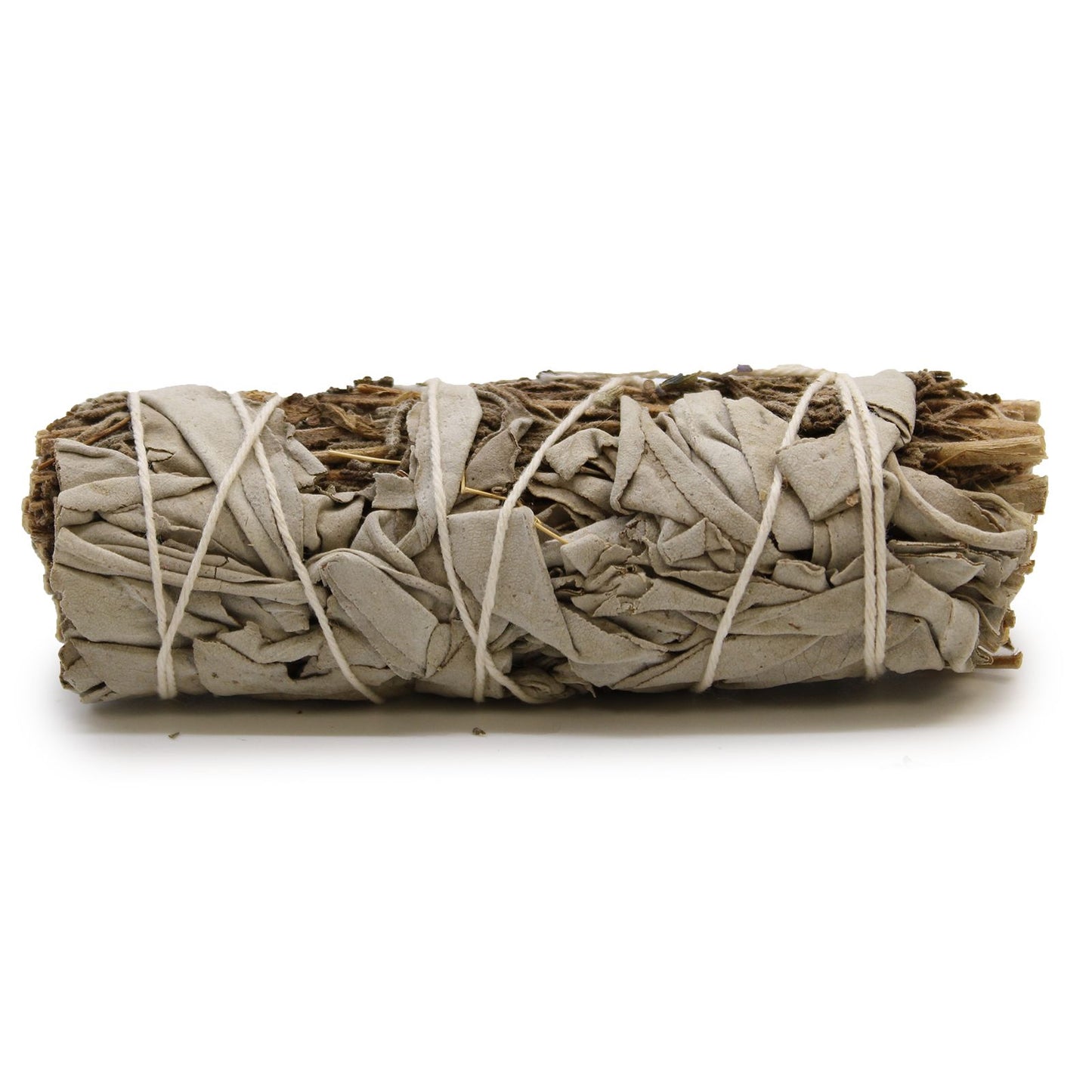 Fagot d’herbes — Sauge blanche & lavande · 10 cm