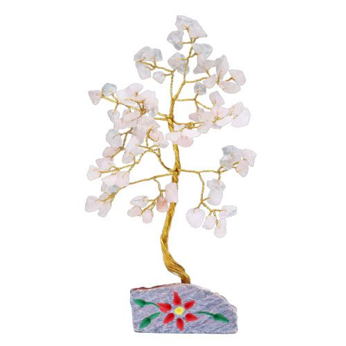 Arbre de gemmes — Quartz rose