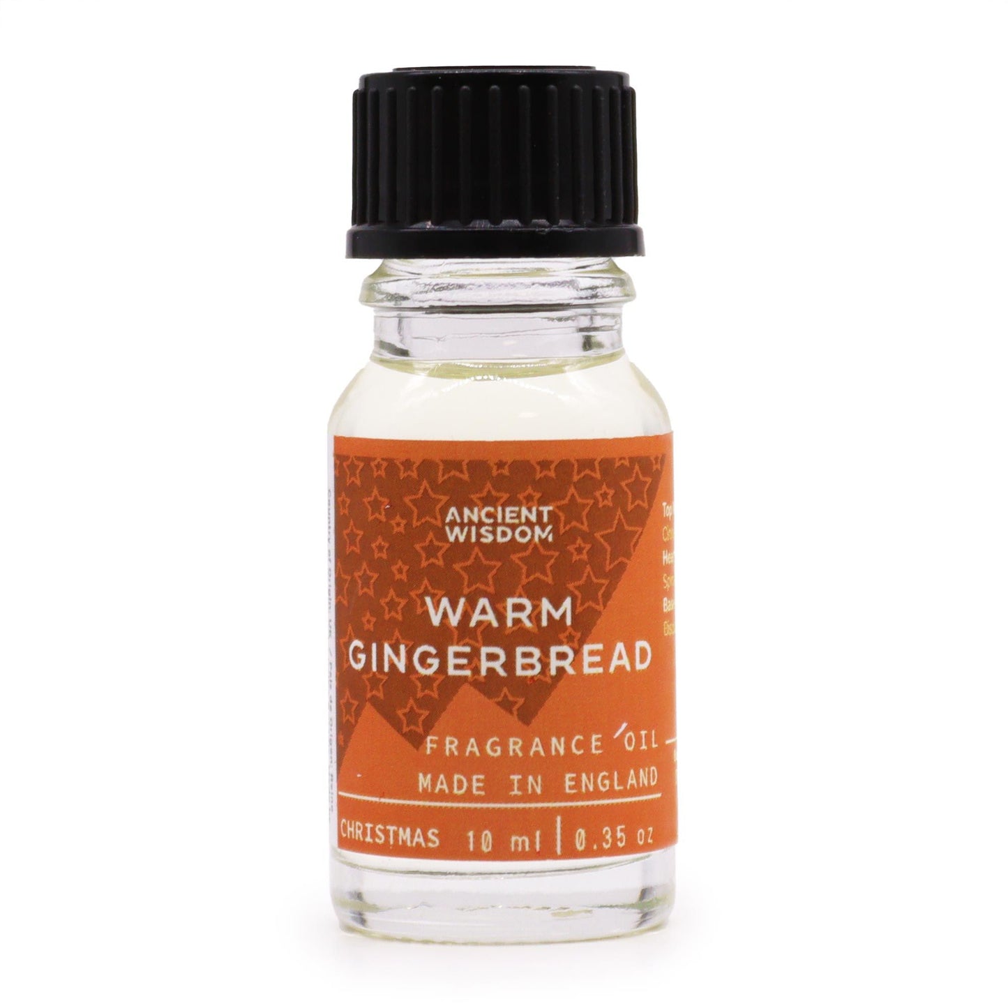 Huile parfumée — Biscuit au gingembre chaud · 10 ml