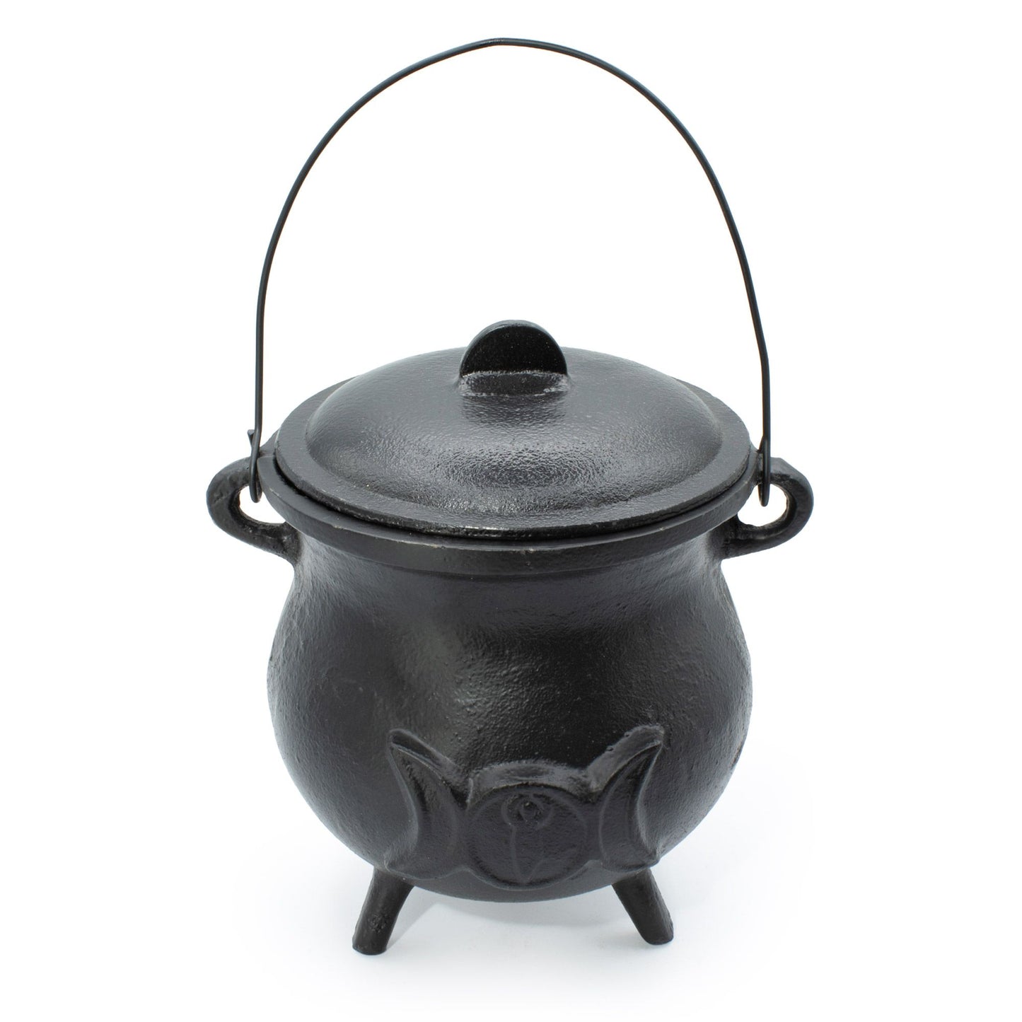Bol chantant — Très grand chaudron de fonte à triple lune · 4 kg