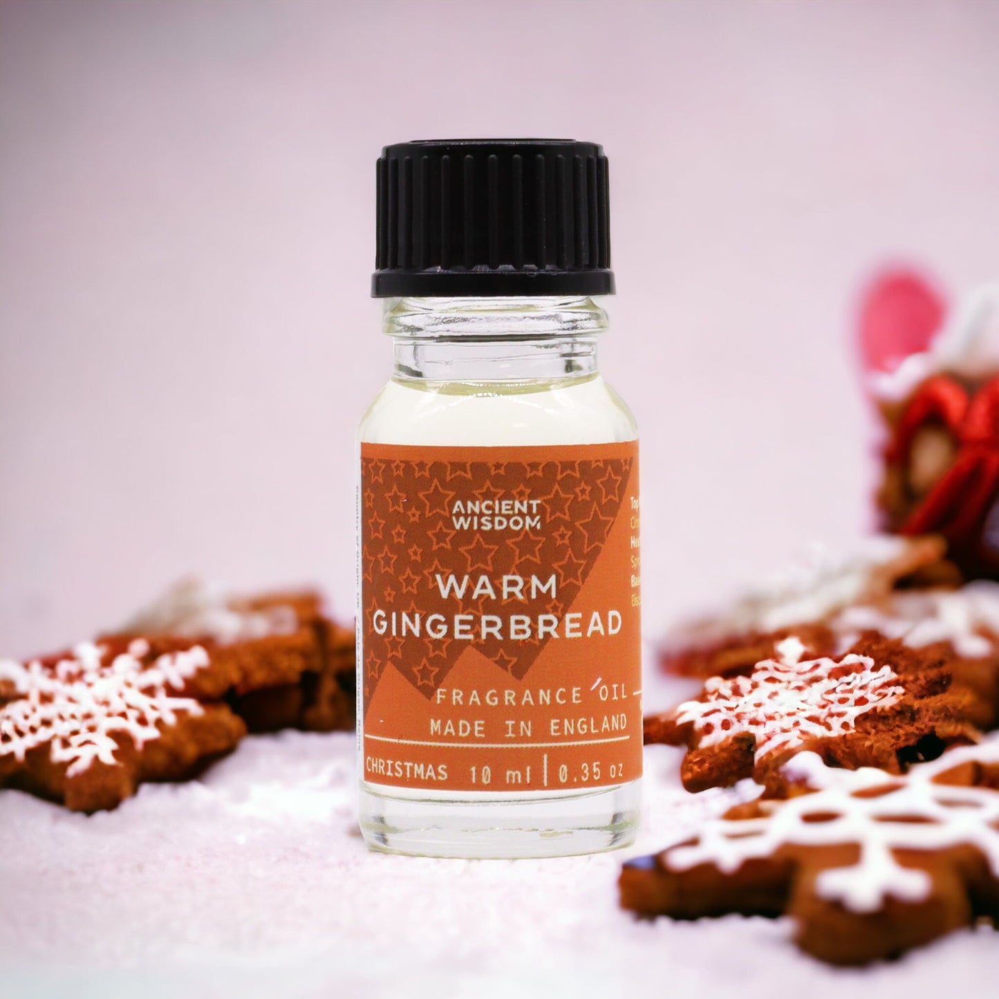 Huile parfumée — Biscuit au gingembre chaud · 10 ml