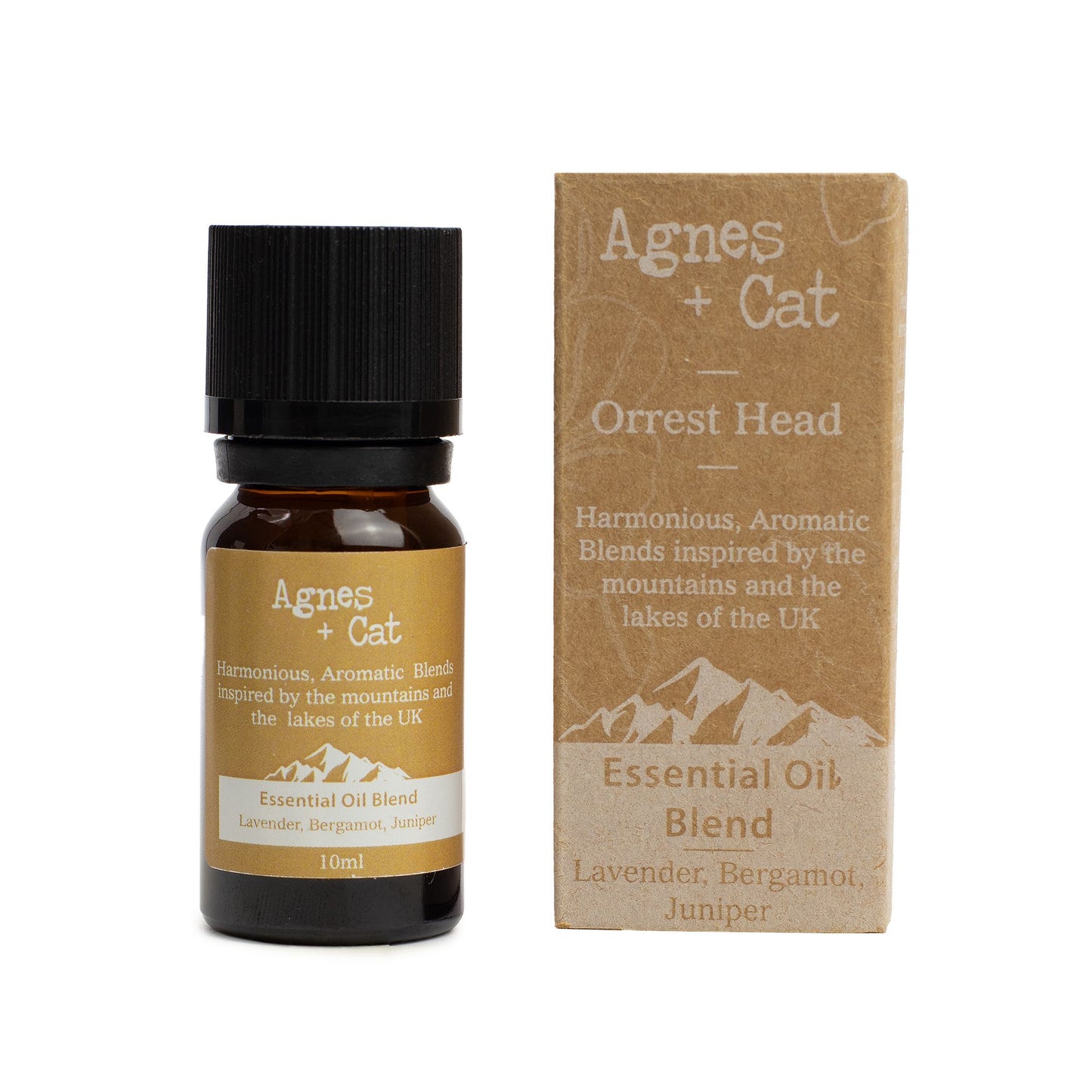 Synergie d’huiles essentielles — Orrest Head · Lavande, bergamote & genévrier