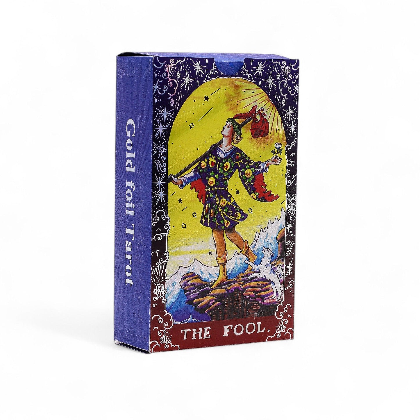 Jeu de tarot à feuille bleue — Mandala