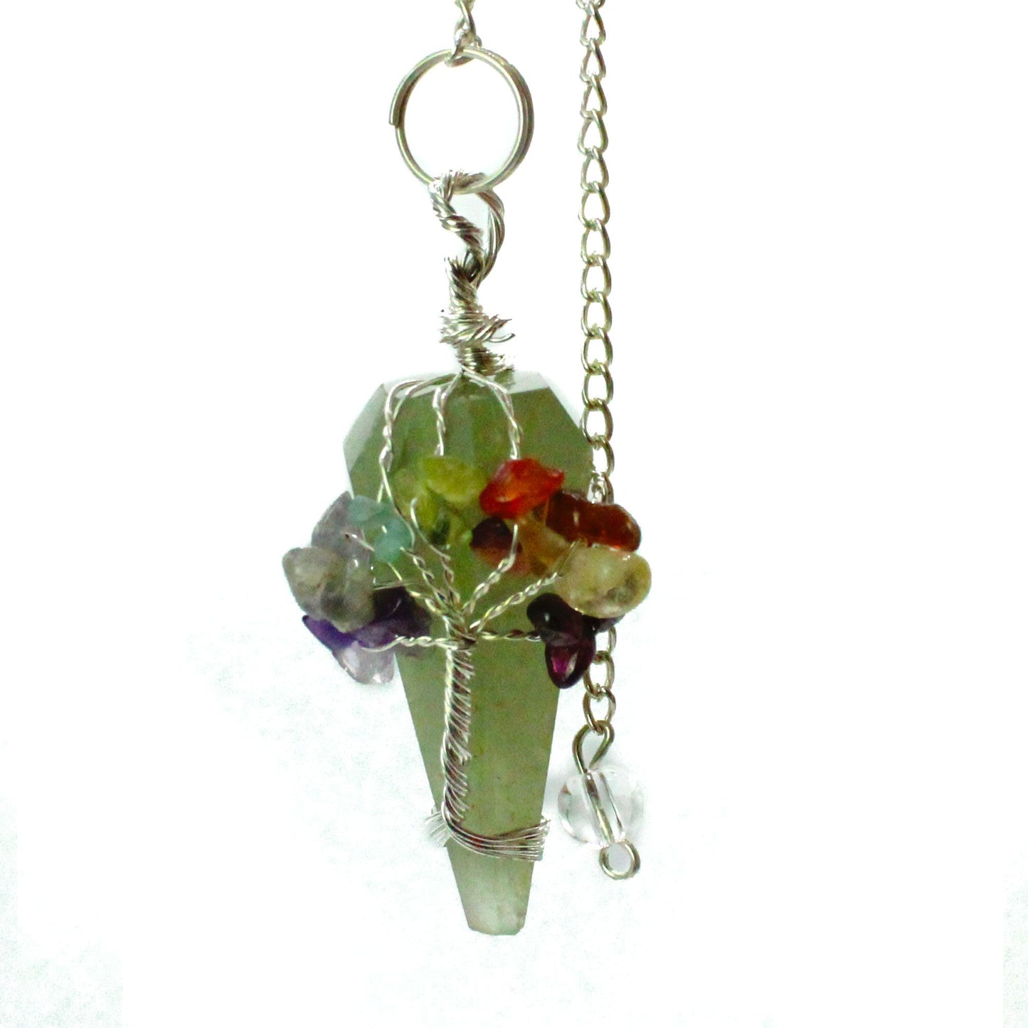 Pendule magique — Sept chakras · Aventurine