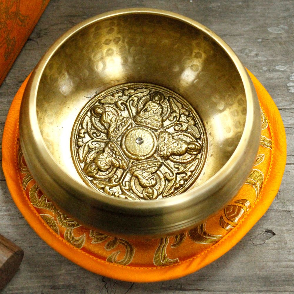 Bol chantant — Cinq Bouddha · 10cm
