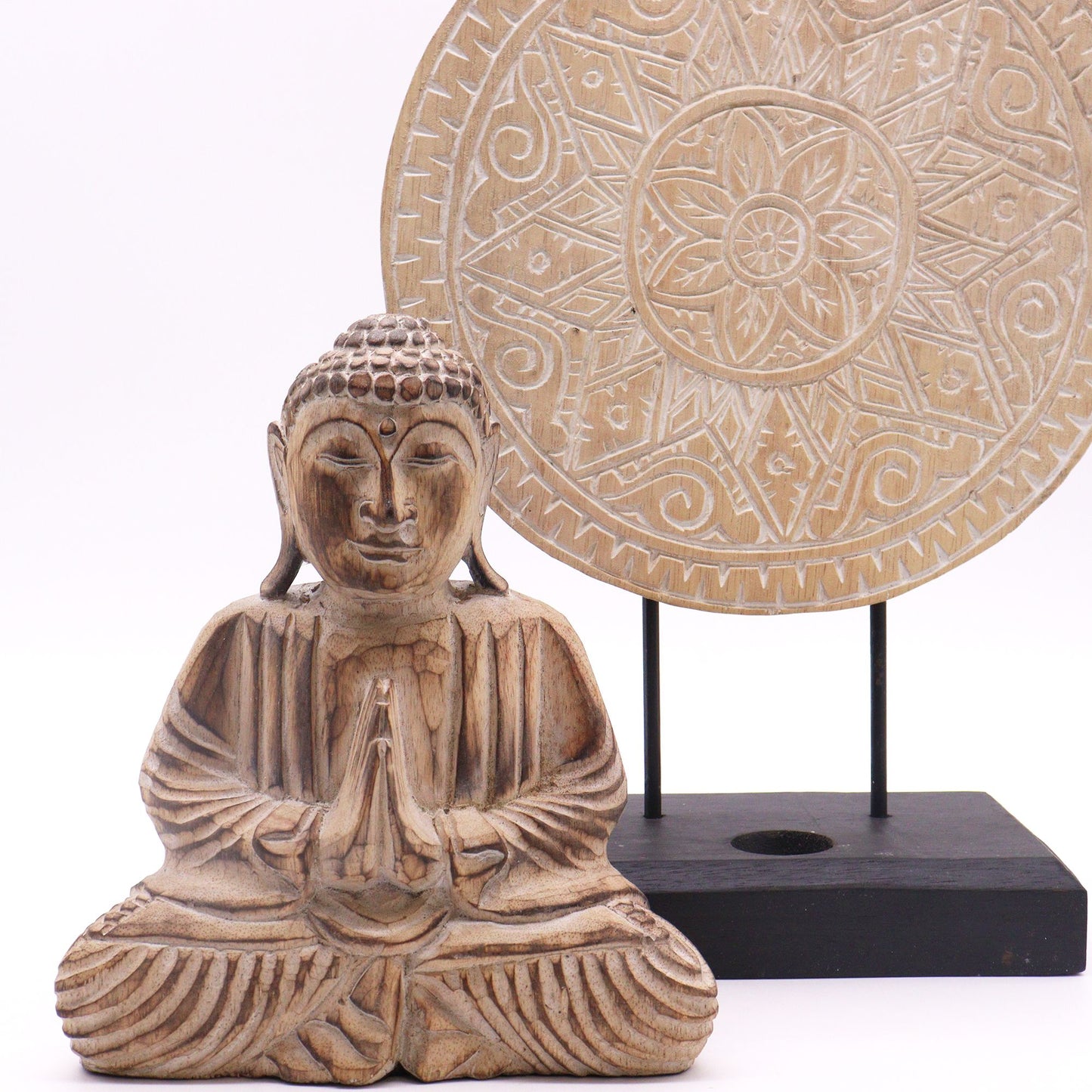 Ensemble Feng Shui — Mandala classique · Naturel