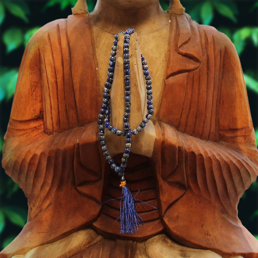 Mala 108 perles — Lapis-lazuli