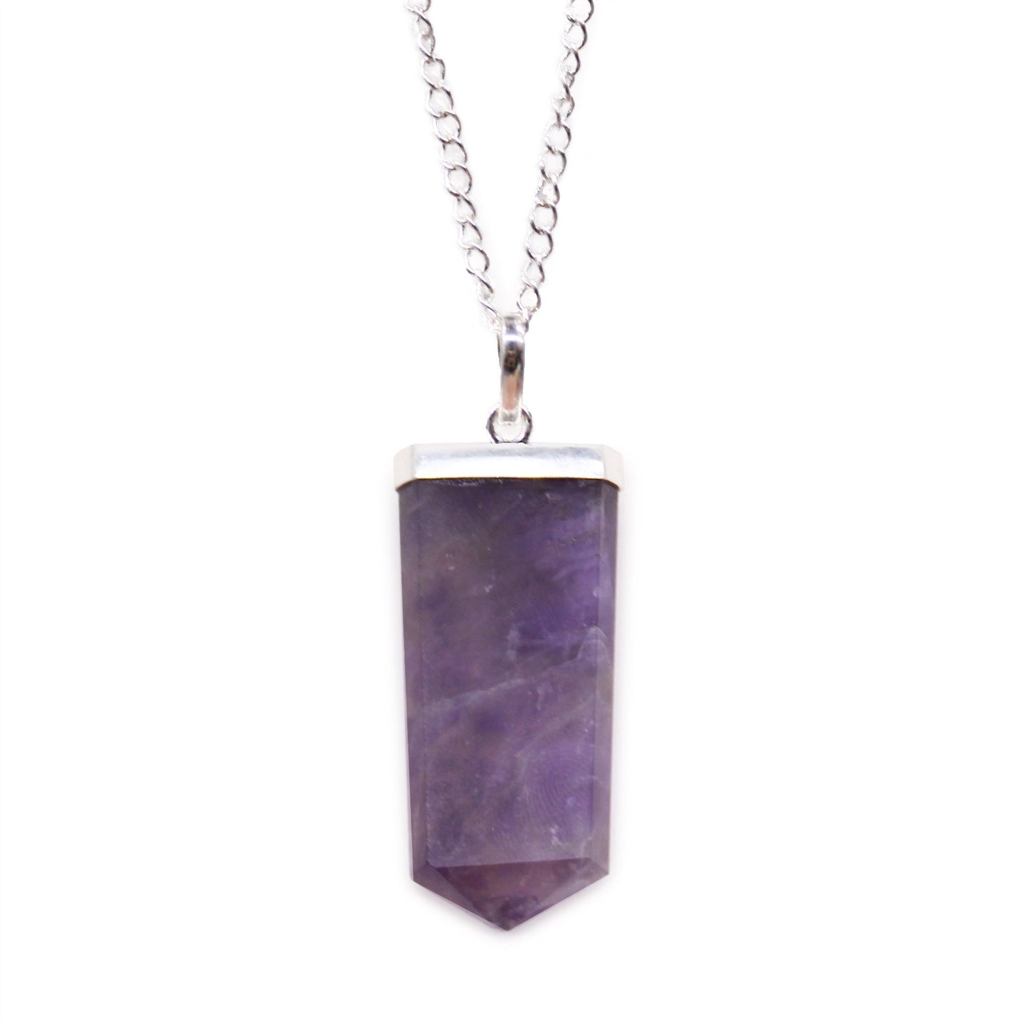 Pendentif plat — Améthyste