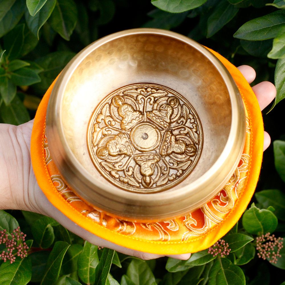 Bol chantant — Cinq Bouddha · 10cm