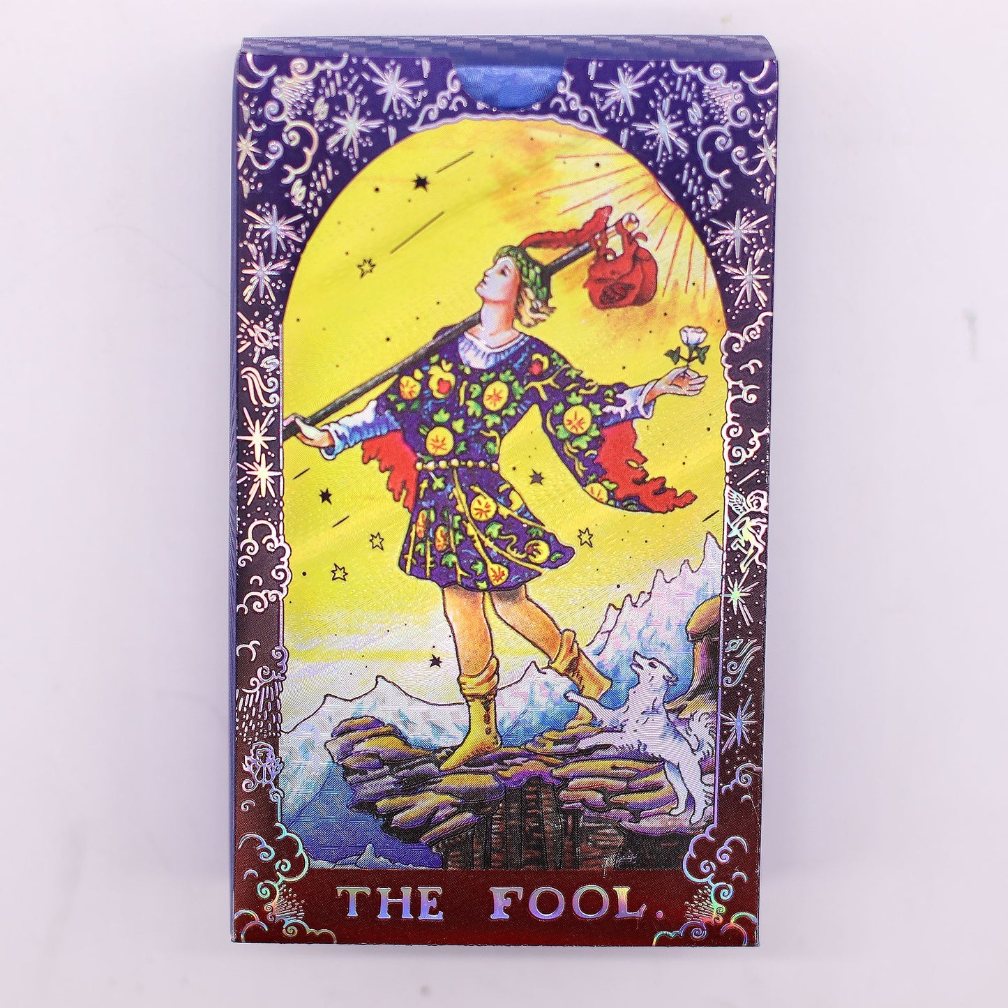 Jeu de tarot à feuille bleue — Mandala