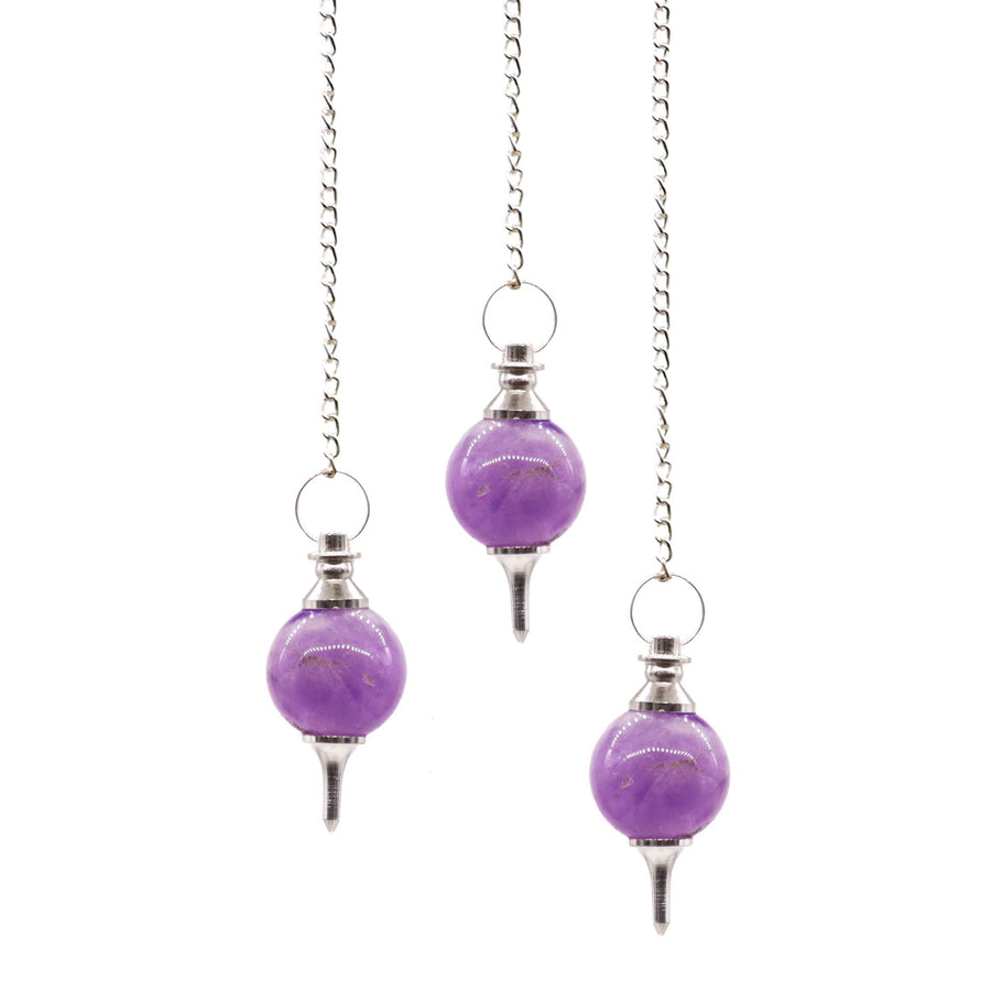Pendule à sphère — Améthyste