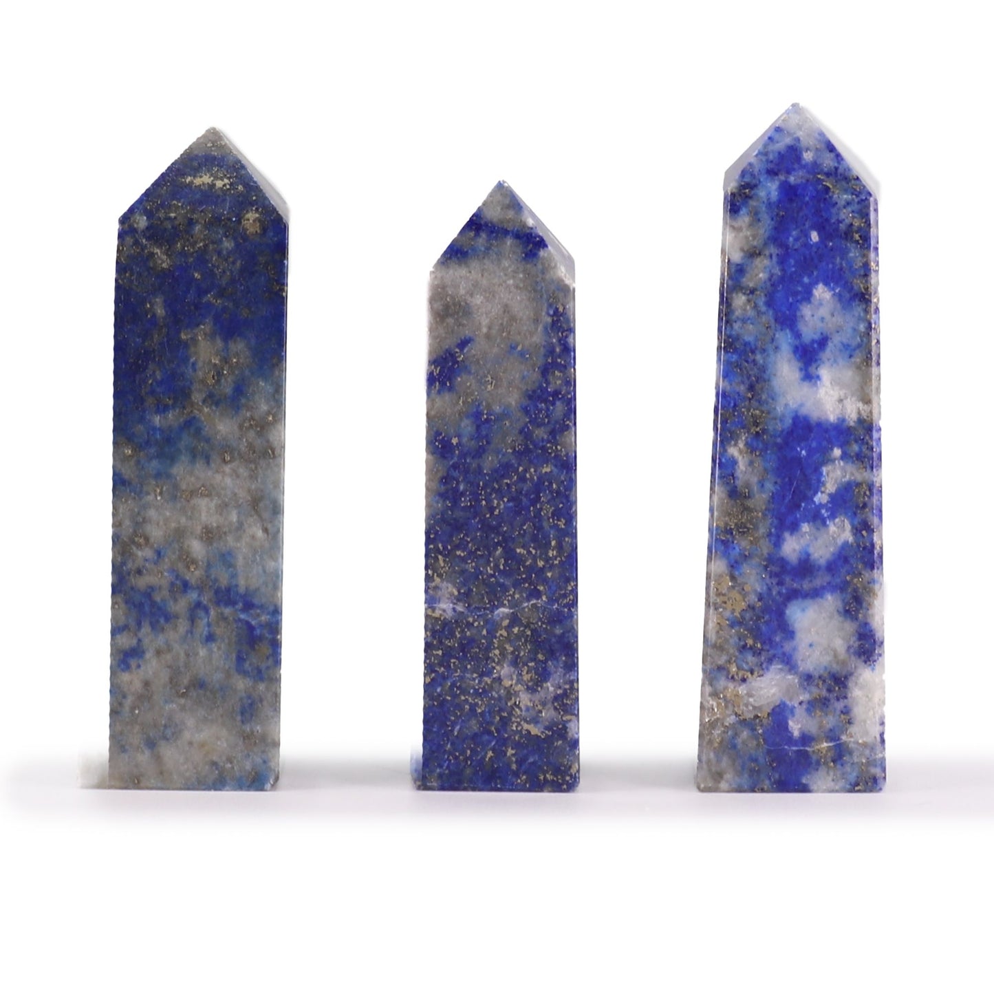 Obélisque — Lapis-lazuli d’Afghanistan · 5 cm
