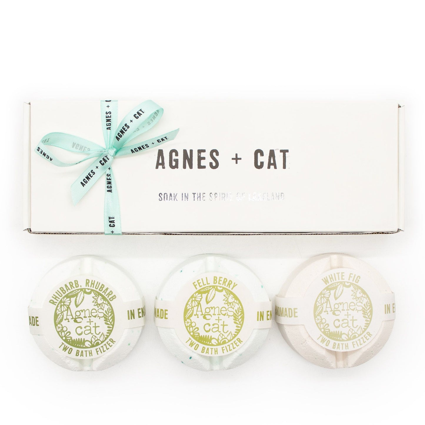 Coffret de pastilles effervescentes de bain — Fruits rouges & figue
