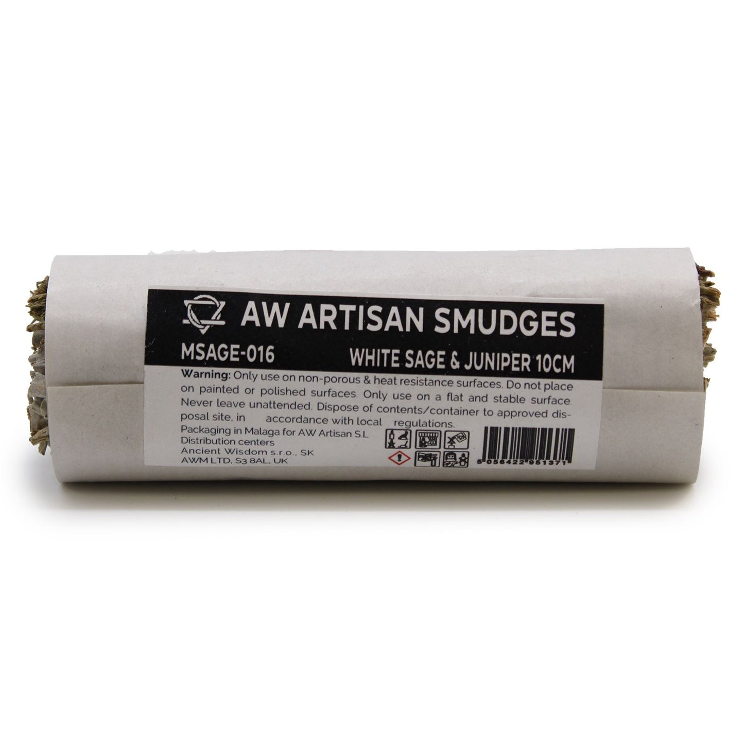 Fagot d’herbes — Sauge blanche & genévrier · 10cm
