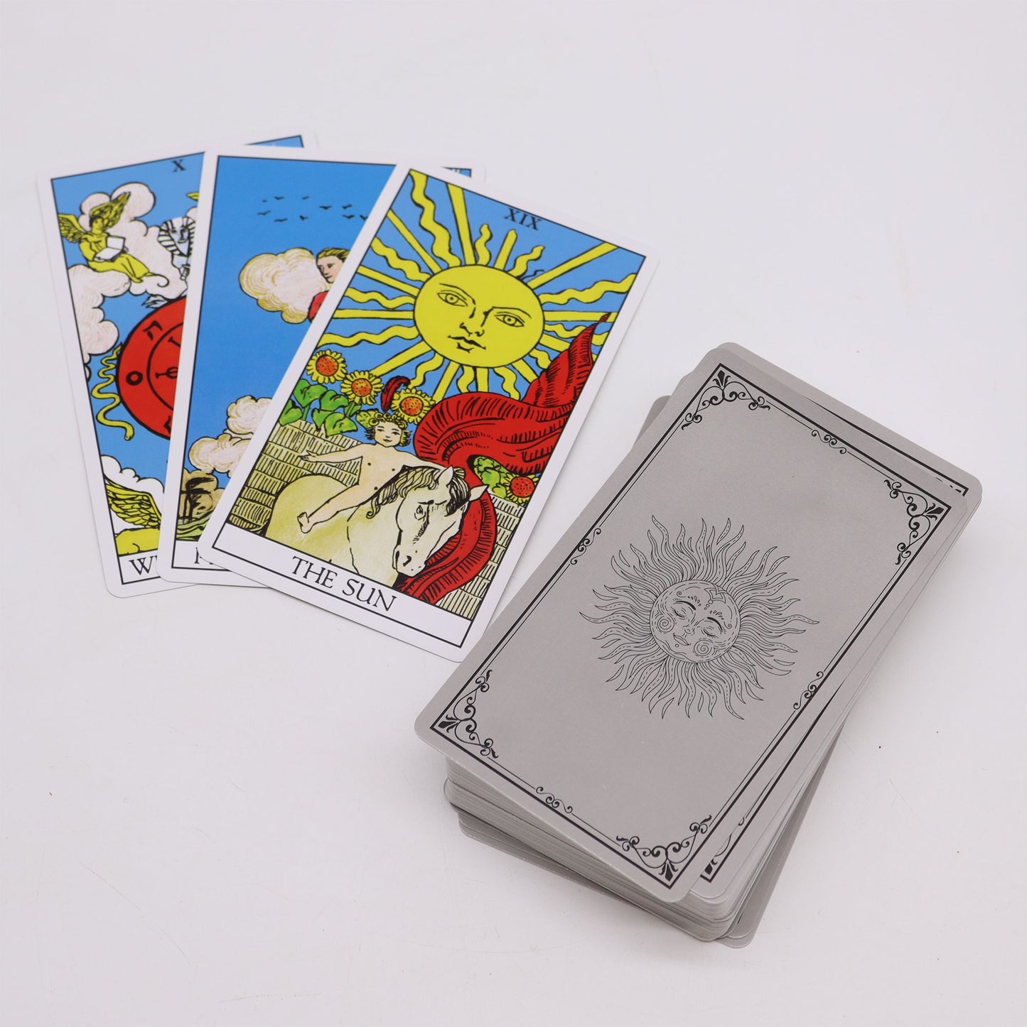 Jeu de tarot à livret guide — Arcanes traditionnels