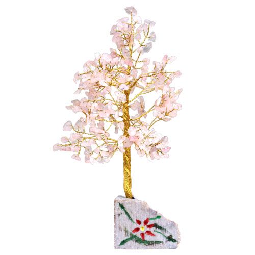 Arbre de gemmes — Quartz rose