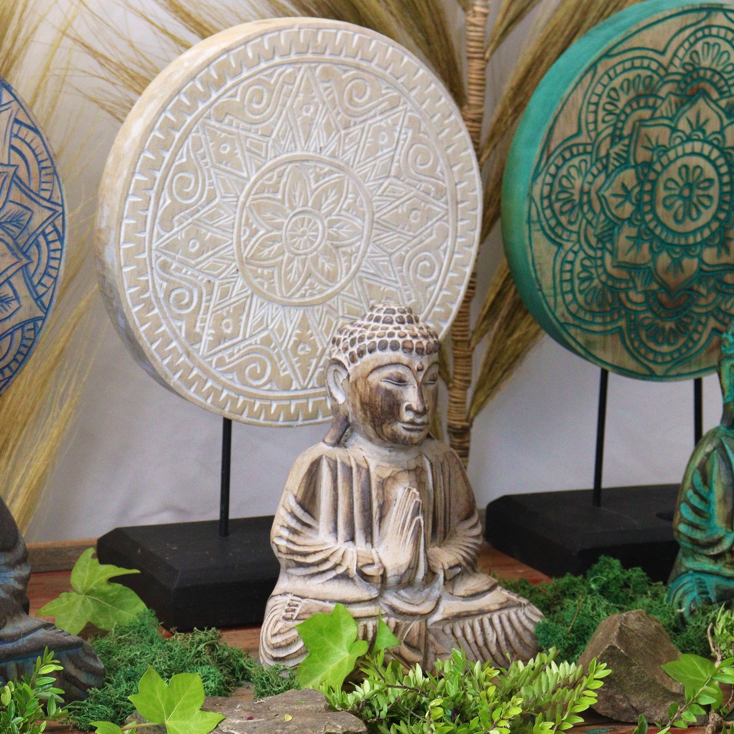 Ensemble Feng Shui — Mandala classique · Naturel