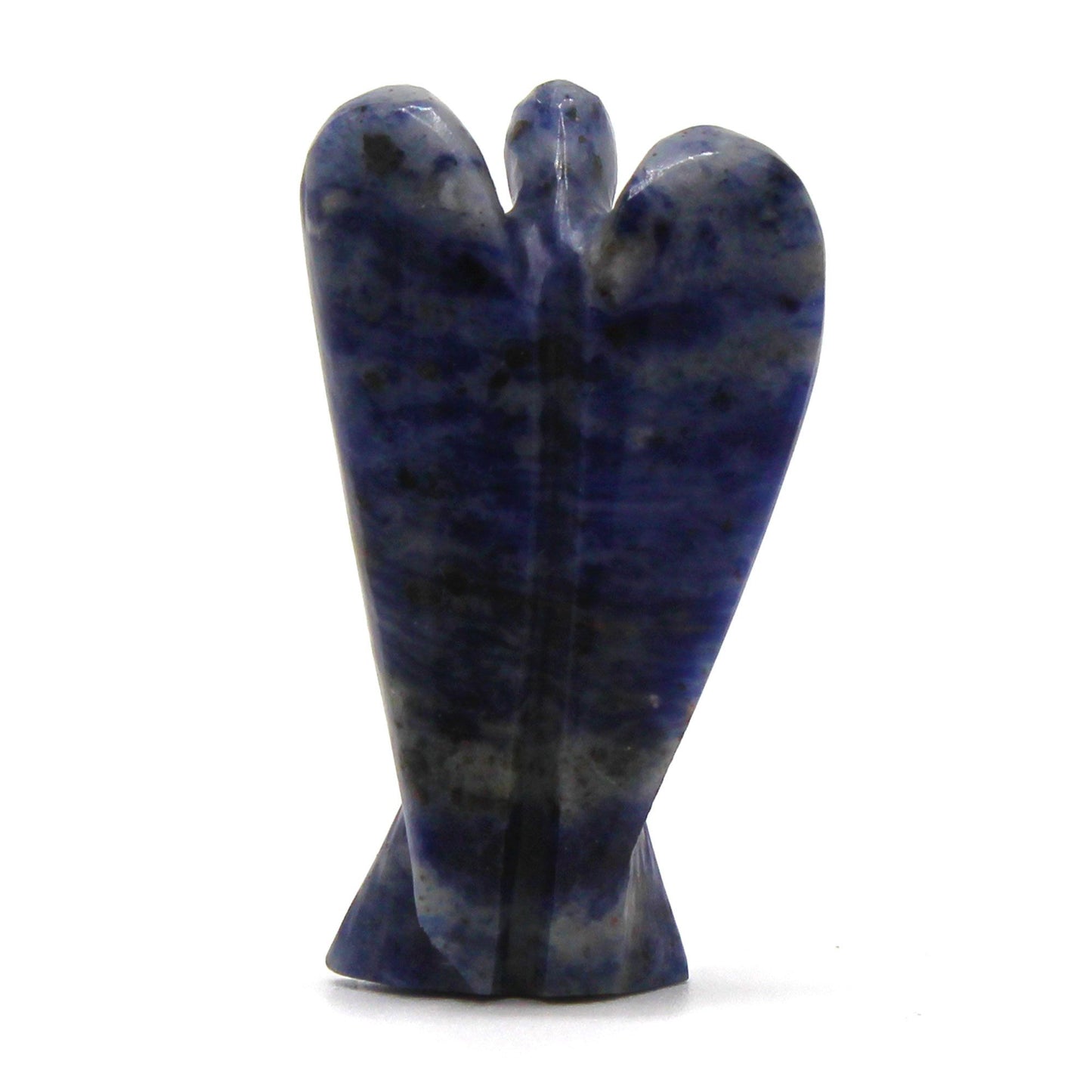 Ange sculpté main — Sodalite