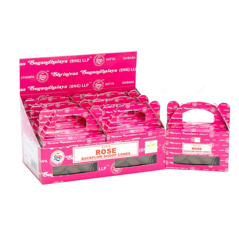 Cônes à reflux Satya — Rose