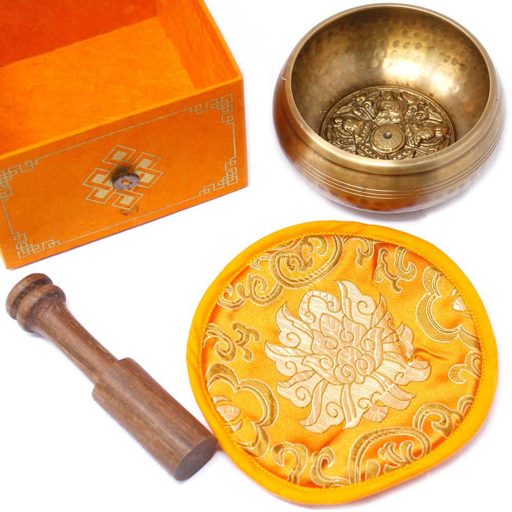 Bol chantant — Cinq Bouddha · 10cm