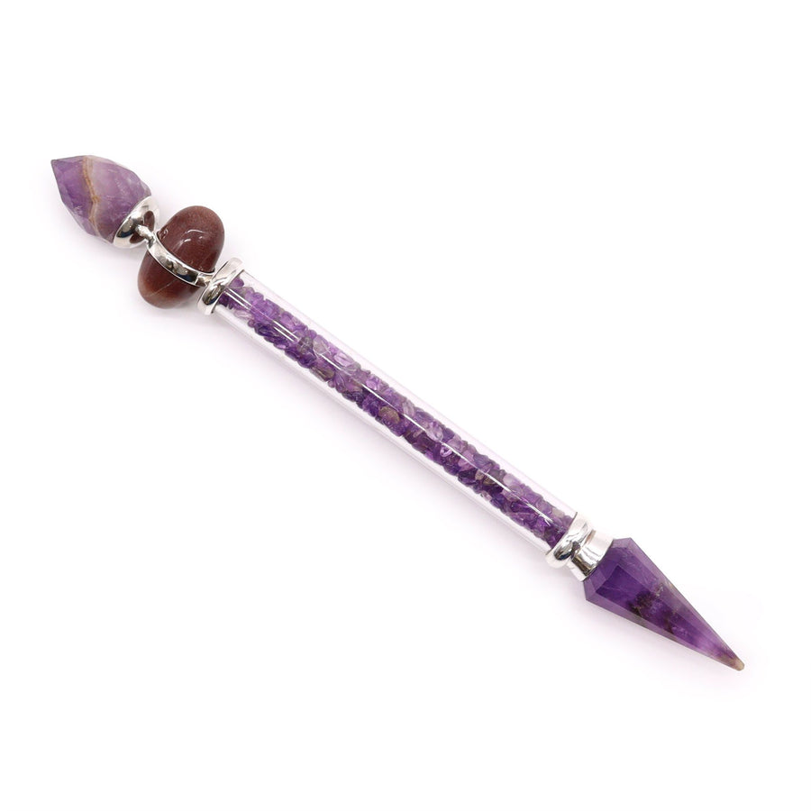 Baguette magique Shiva Lingam — Améthyste · Réussite