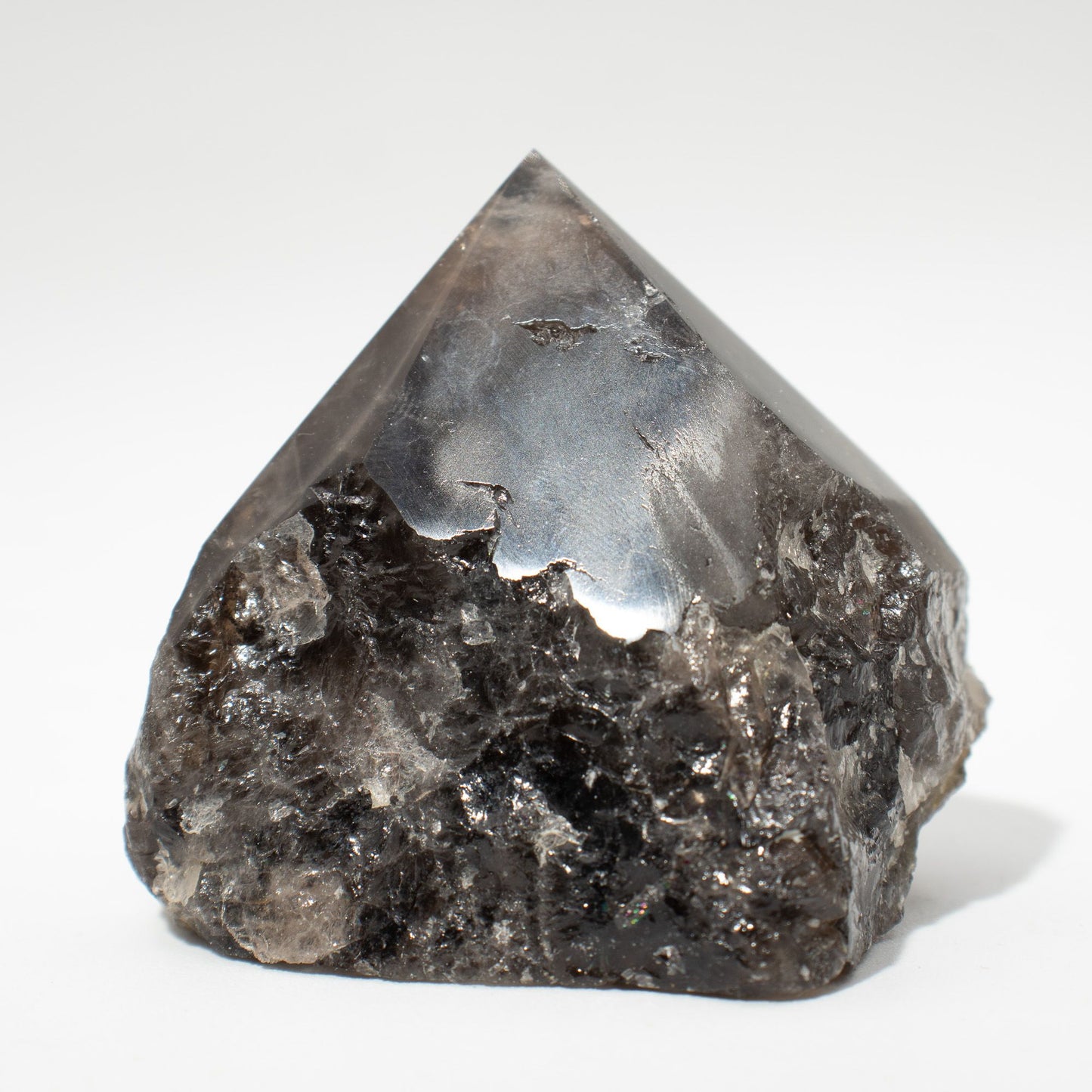 Pointe polie de qualité supérieure — Quartz fumé