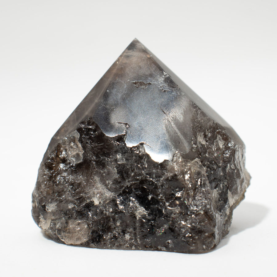 Pointe polie de qualité supérieure — Quartz fumé