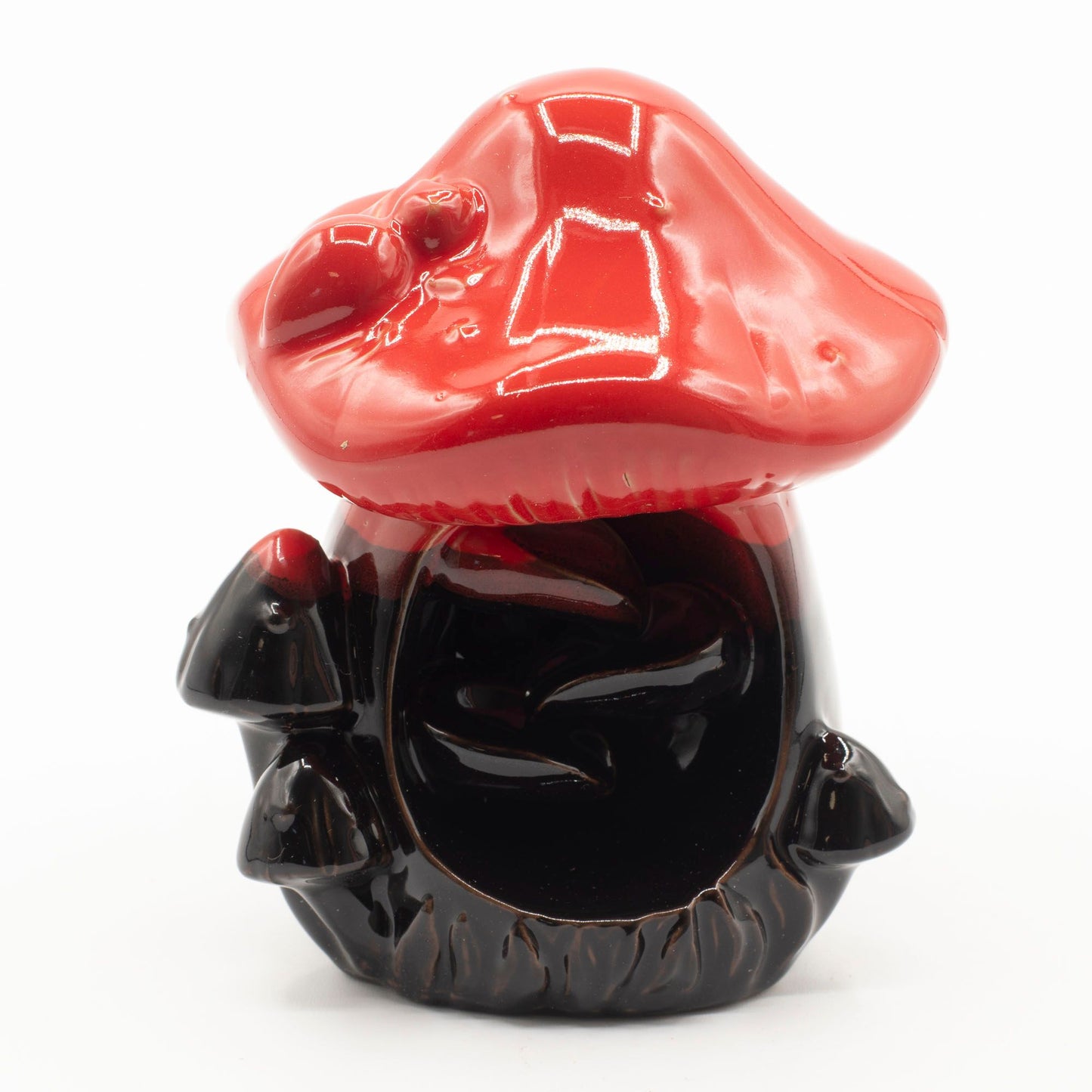 Brûleur à reflux — Grand champignon rouge
