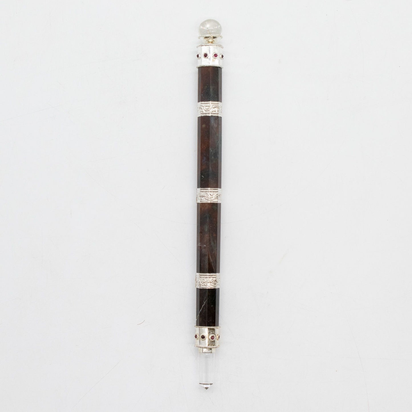 Baguette Bloodroot Soverign — Très long Fancy Jasper Magic · 26cm