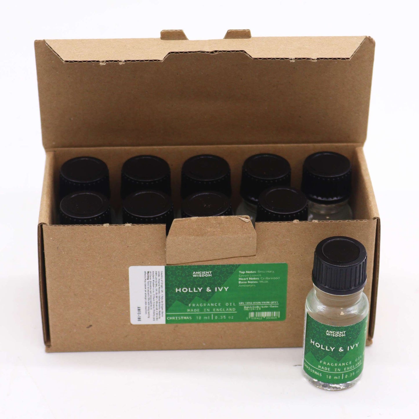 Huile parfumée — Houx & lierre · 10 ml