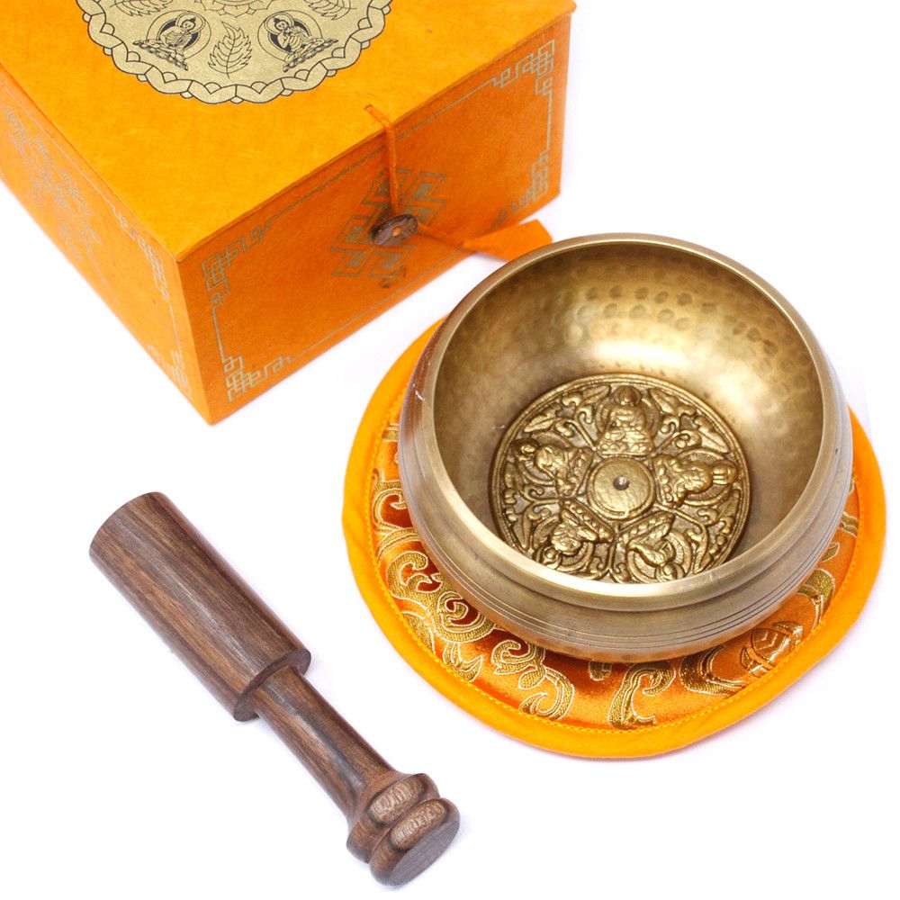 Bol chantant — Cinq Bouddha · 10cm