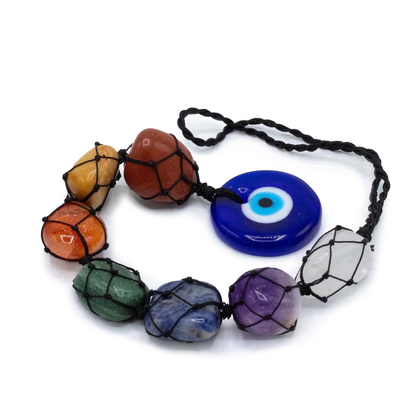 Pendentif pierre chakra — Mauvais œil