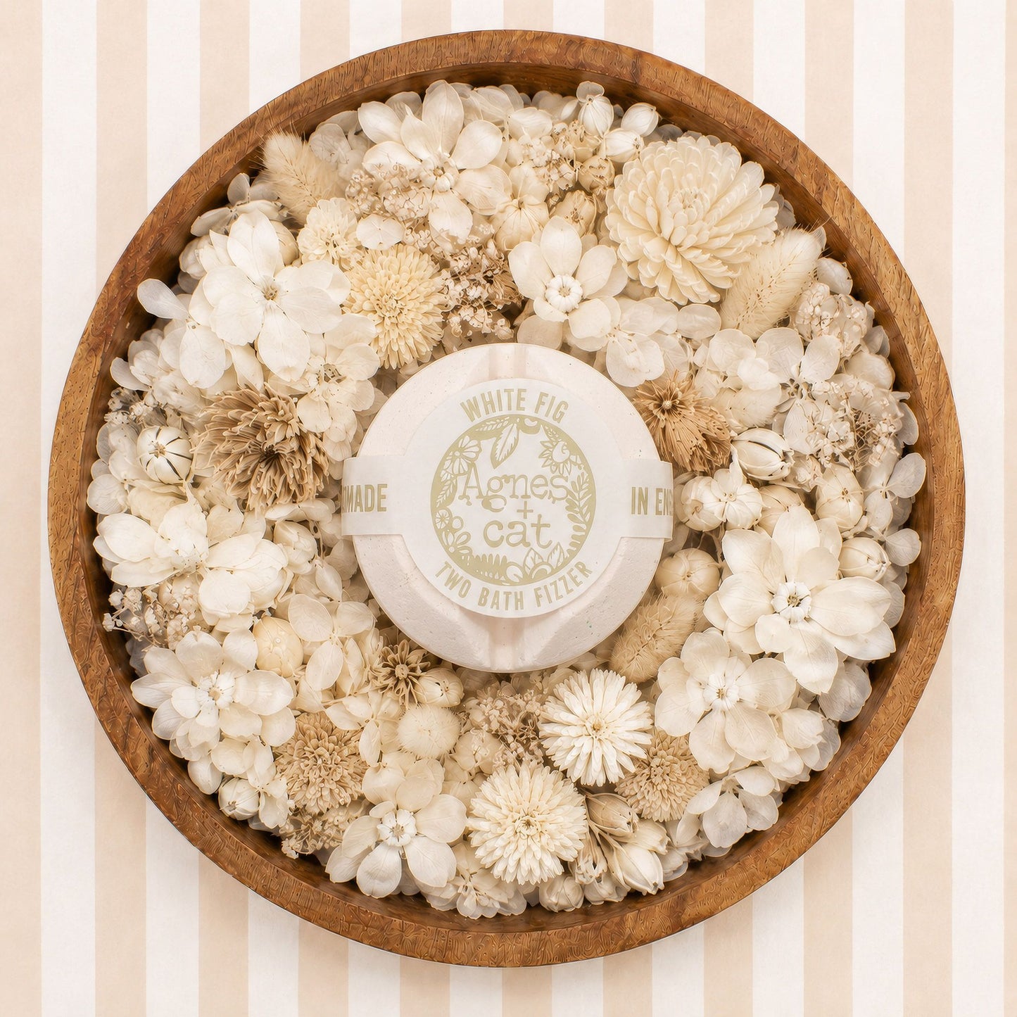 Coffret de pastilles effervescentes de bain — Fruits rouges & figue