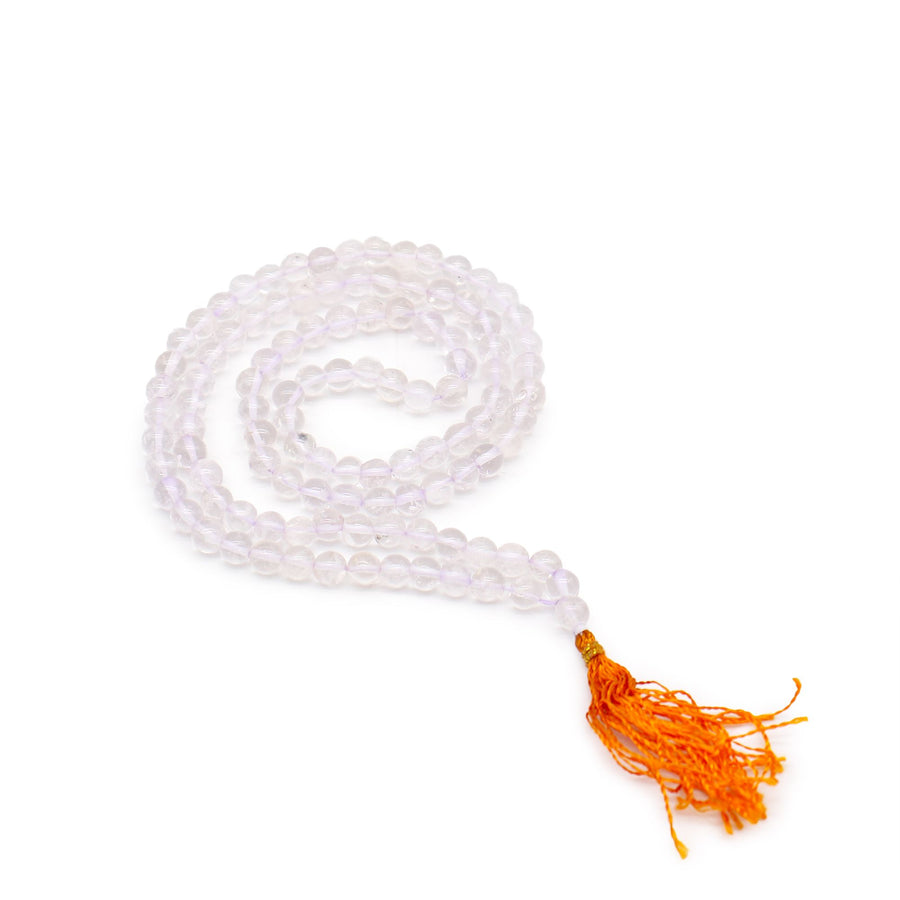 Mala 108 perles — Cristal de roche