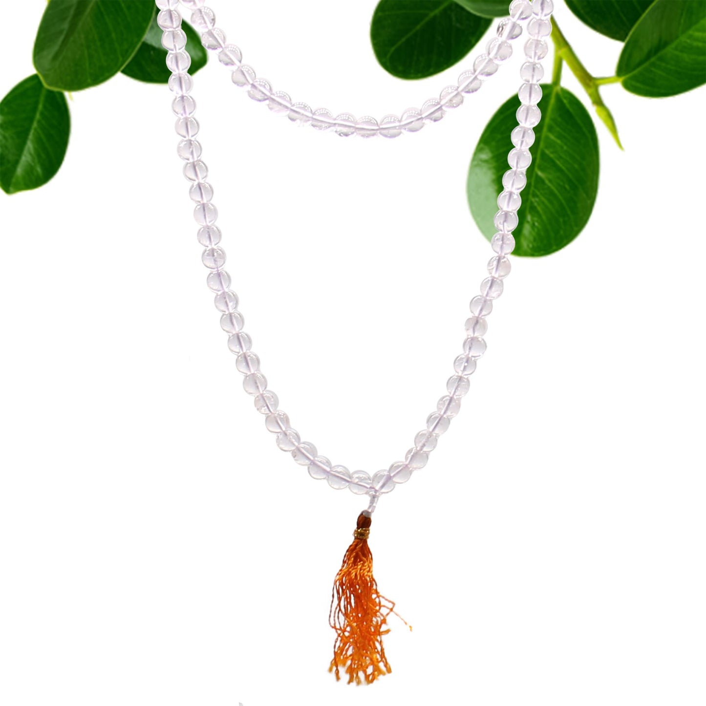 Mala 108 perles — Cristal de roche
