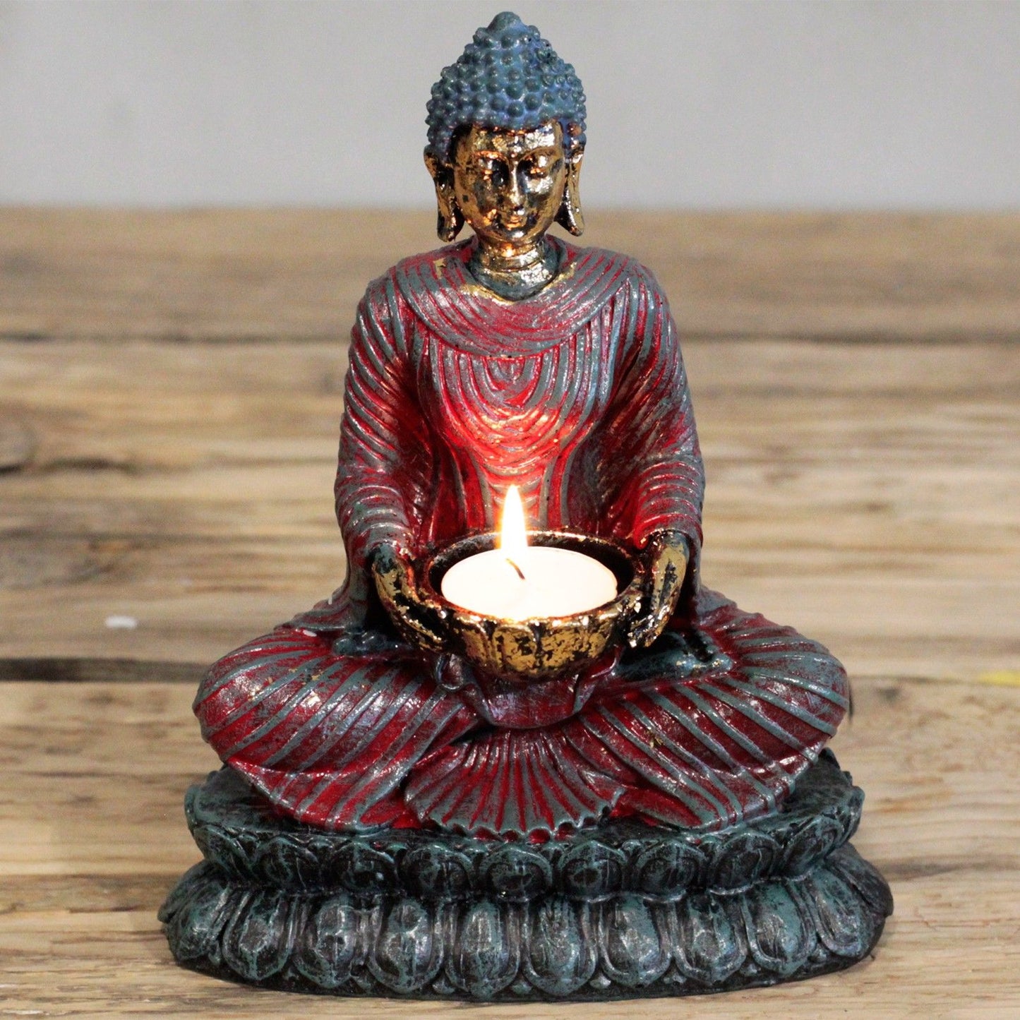 Bouddha ancien — Bougeoir votif