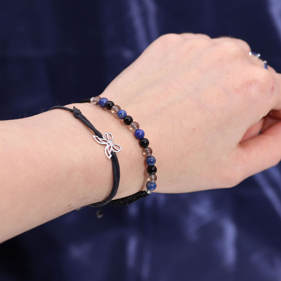 Bougie de cristal du zodiaque à bracelet — Scorpion
