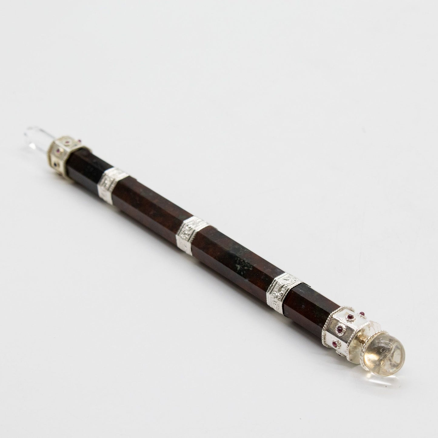 Baguette Bloodroot Soverign — Très long Fancy Jasper Magic · 26cm