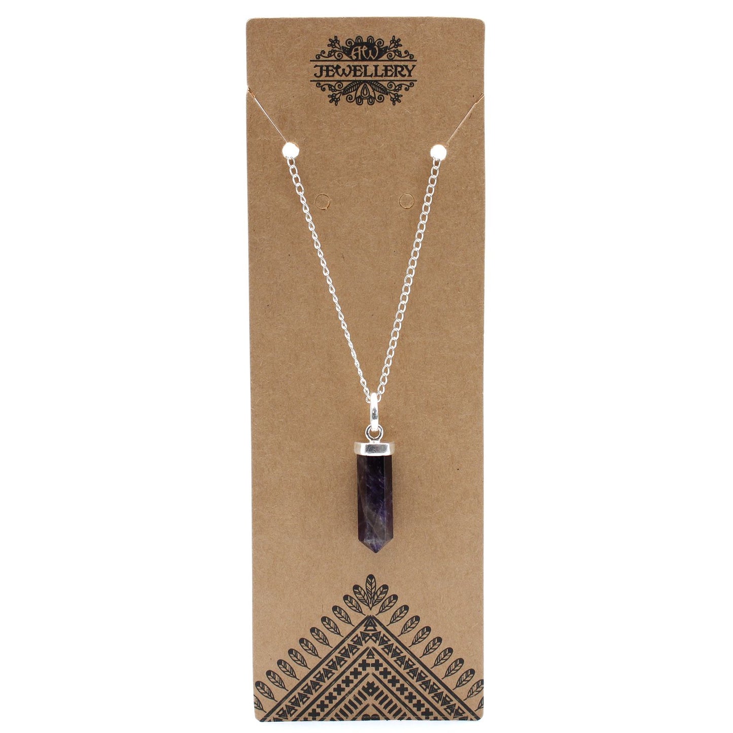 Pendentif pointe classique — Améthyste